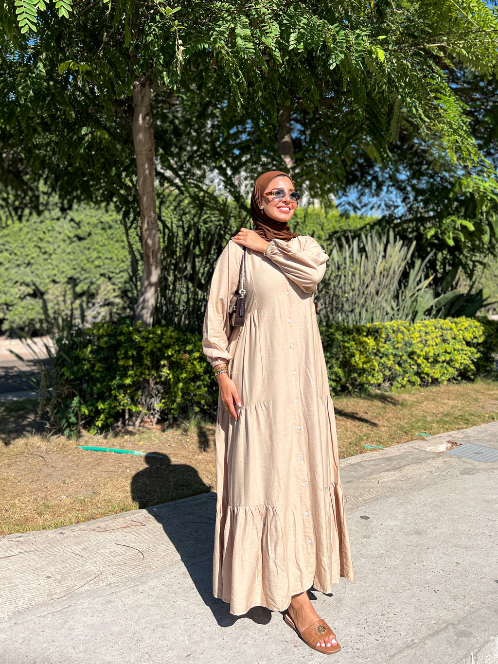 Soft Beige Dress