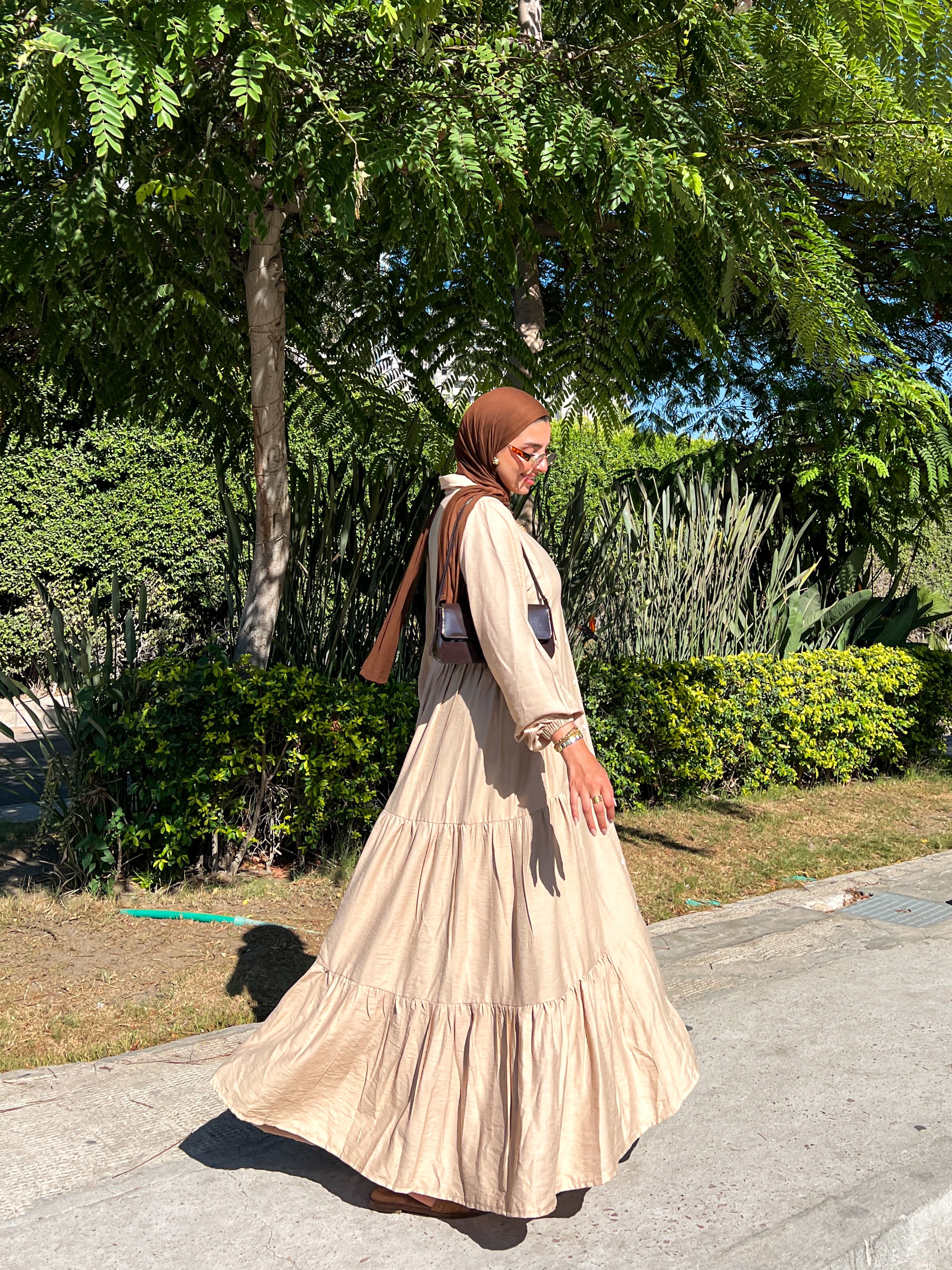 Soft Beige Dress