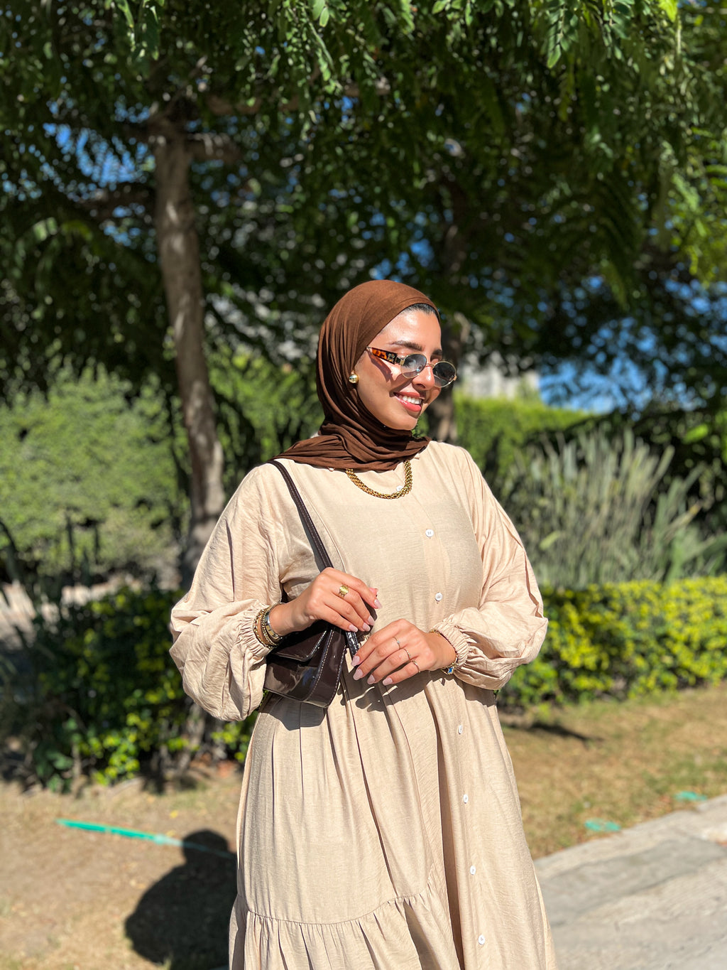 Soft Beige Dress