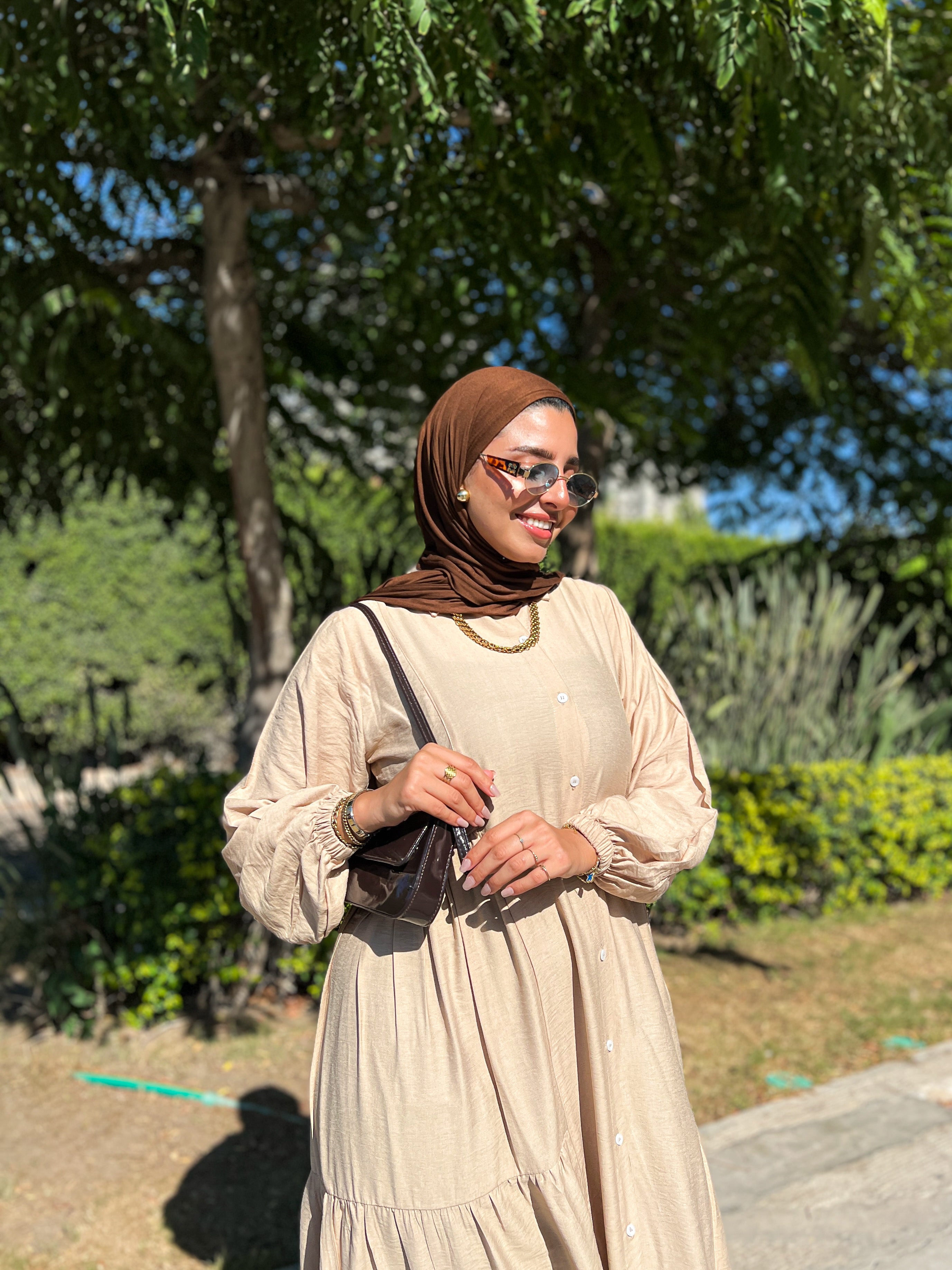 Soft Beige Dress