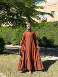 Luna Orange Dress