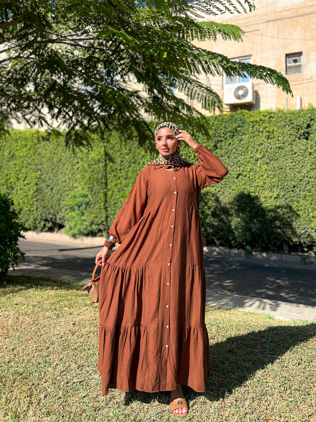 Luna Orange Dress