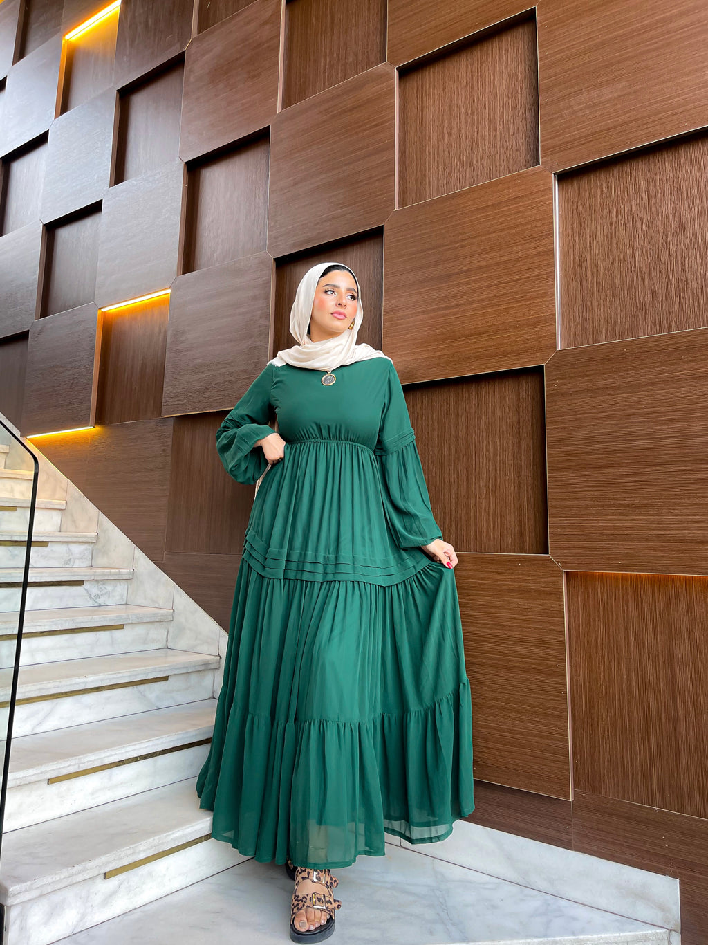 Sage Green Dress